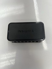 Insignia Powered 7-Port USB 2.0 Hub with 5v/4a Power Adapter Black picture