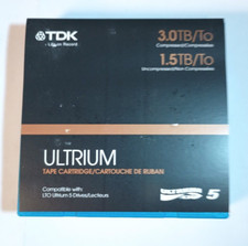 TDK LTO 5 Ultrium 3.0 Tb compressed 1.5TB Uncompressed picture