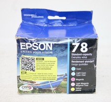 Genuine EPSON 78 Multicolor Standard-Capacity Inkjet Cartridge Expired 12/2024 picture
