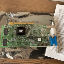 Vtg 2000 ATI Rage 128 16MB AGP Video Graphics Card 109-51900-31 picture