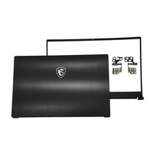 New Back Cover / Front Bezel / Hinges For MSI Modern 15 MS-1551 A10RB 9S7-155123 picture