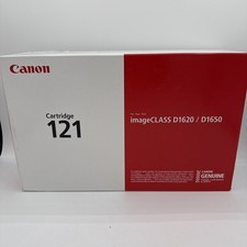 Canon Genuine 121 Black Toner Cartridge Compatible with D1650, D1620 Lot B picture
