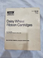 Tandy Daisy Wheel Ribbon Cartridges Printer II 410 510 TRS-80 26-1419 Black. J1 picture