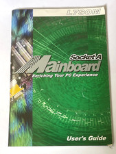 RARE VINTAGE OEM ECS L7SOM MOTHERBOARD MANUAL RM00MSBX24 picture