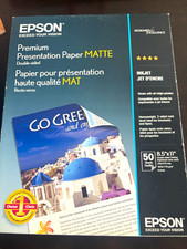 Epson Premium Presentation Paper Matte Double-Sided Letter 165gsm 50 S041568 picture