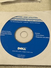 Dell Drivers & Utilities Reinstalling Dell Latitude System Software - CD ONLY VE picture