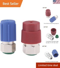 R12 R22 to R134A High/Low Fitting Adapter - Easy Installation, 2 Pcs picture
