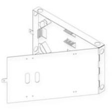 Corning WCH-SSH-4-12 Wall Mountable Slack Storage Housing For WCH-04P, 06P, 12P picture