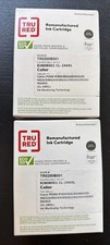 *C1) Lot 2 Tru Red Inkjet Color Cartridge TR8280B001 (CL-246XL) Tote25 picture