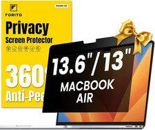 360° Privacy Screen Protector Compatible with MacBook Air 13.6 inch (2022-2025) picture