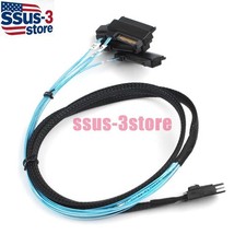 Internal 36Pin Mini SAS sff8087 to 4X sff8482 SAS Hard Disk Power Cable picture