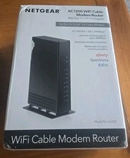 NETGEAR AC1200 WiFi Cable Modem Router 802.11 ac Dual Band Gigabit DOCSIS 3.0 picture
