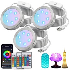 3PCS RGB LED Lamp Kit 001 for Bambu Lab MH001, APP and IR Remote Control picture