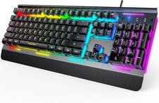 Tecknet TK-KB002 Wired Gaming Keyboard – USB, Backlit, Durable Design picture