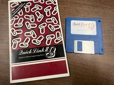 Vintage Macintosh software :  QUICK LINK II  /  COMMUNICATE LITE   3-1/2 disks picture