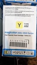 Konica Minolta Magicolor 2400/2500 High Capacity Toner Cartridges. Y Yellow picture