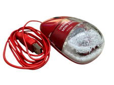 Extremely Rare Japanese Mini Cooper Snow Globe Aqua Computer Mouse USB Type A picture
