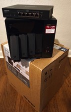 QNAP TS-473A-8G-US 4 Bay  NAS w/ 2.5 Gb  Switch & 8GB RAM. Put your Disk in it picture
