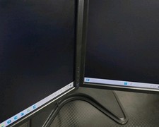 Dell P2213t Dual Monitors including Power Cords DP DVI VGA Without Dual Stand picture