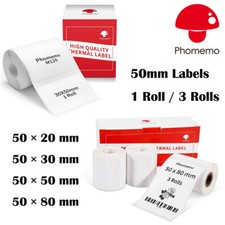 Square Sticker Thermal Label Adhesive Tag Paper for Phomemo M110/M200 Printer picture