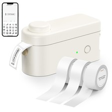 L1C Smart Label Maker Machine Bluetooth 3 Rolls Portable Rechargeable picture
