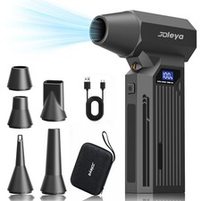 Portable 150W super strong blowing force Turbo fan Air duster-150g wind press... picture