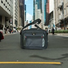 Swiss Gear Wenger Insight Computer Case Carry On Black Adjustable Shoulder Strap picture