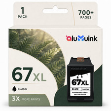 67XL Ink Cartridge Compatible for DeskJet 2827e 4110e, 4200e，4255e 4120e 4121e picture