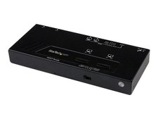 Startech 2x2 HDMI Matrix Switch with Remote 1080p Automatic & VS222HDQ picture