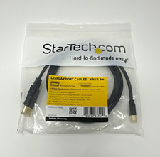 StarTech.com MDP2DPMM6 6 ft Mini DisplayPort to DisplayPort Cable, Black picture