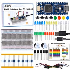 DIY Kit for Arduino Nano R4 with Headers, Beginner Electronics Learning Set, ... picture