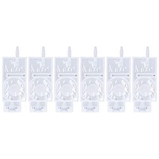 6 PCS Ink Damper Replacement Solvent Inkjet Head Rectangular Fits 4x3mm Tube picture