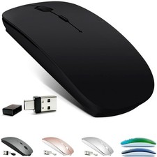 Rechargeable Bluetooth Mouse For Macbook/macbook Air/pro/ipad, Wireless picture