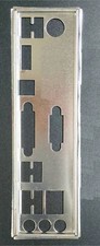 OEM I/O Shield For ASUS P8H77-V LE，P8H77-M Motherboard Backplate IO picture