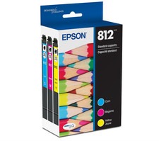 Epson 812 Genuine Ink Standard Capacity 3 Color Combo Pack T812520-S picture