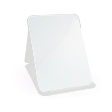 Makeup Mirror, 7x10 Inches Portable PU Leather Mirror, Folding 10