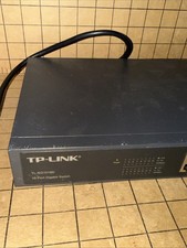 TP-Link TL-SG1016D 16-Port Gigabit Ethernet Switch With Cord Tested / Working  picture