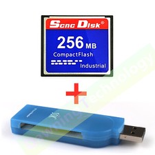 256 mb CNC CF Compact Flash card + SSK USB2.0 Card reader FANUC picture