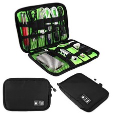 Data Cable Mobile Phone Accessories Storage Bag Earphone Charger Travel Organize picture