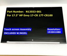 N13553-001 HP Envy 17-CR0013DX LCD Touch Screen Display Replacement with w/Bezel picture