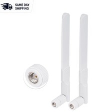 Omnidirectional Dual Band 8dBi WiFi Antenna - 2-Pack for Versatile Connectivity picture