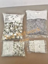 100 Pcs SIEMON MX6-K02B  Outlet  MAX CAT6 RJ45 Network Jack WHITE Keystone picture