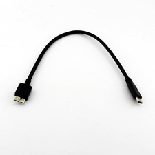 1x USB 3.1 Type C to Micro B USB 3.1 Data Cable for Connecting Hard Drive 30cm picture
