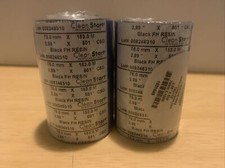 2-Rolls CLEAN START Black FH Resin Thermal Ribbon 2.99” x 501' 76mm x 153M picture