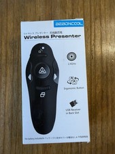 NEW Beboncool Black Wireless Presenter 2.4GHz Ergonomic Button picture