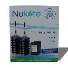 Nukote WM196 Black Ink Jet Refill Kit - For HP, Lexmark, Dell and Other Printers picture