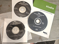 Dell Windows Application, Drivers Utilities CD's Dell Studio 1735 2 New 1 Used picture