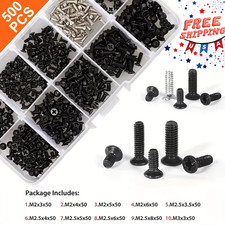 500Pcs Laptop Computer Screws Set Kit For HP Dell Lenovo Sony Toshiba SAMSUNG picture