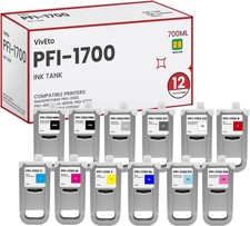 PFI-1700 Pigment Ink Tank 700ml with New Chip Replacement for Canon PFI-1700 Ink picture