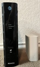 AT&T BGW210-700 Gateway Wi-Fi Modem Router Broadband, AT&T WiFi Extender, Cables picture